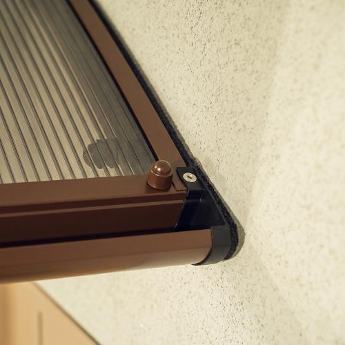 bejárati előtető LANITPLAST ARCUS 160/90 barna