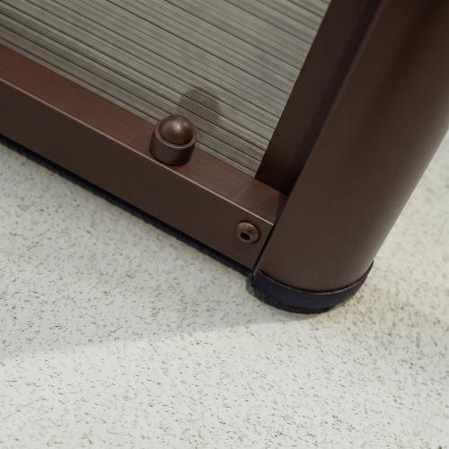 bejárati előtető LANITPLAST ARCUS 160/90 barna