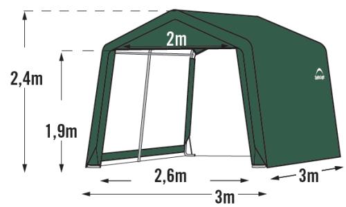 ponyva pavilon 3,0x3,0 m - 70335EU