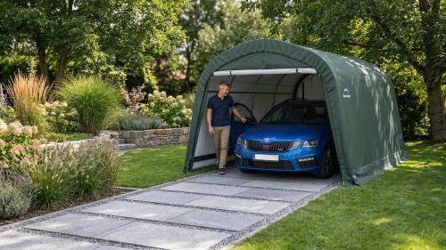 ponyva garázs 3,0x4,6 m - 62589EU