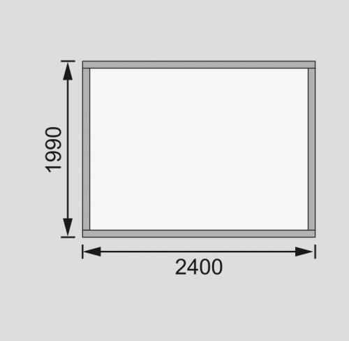 fából készült kerti ház KARIBU TALKAU 3 (83334) terragrau