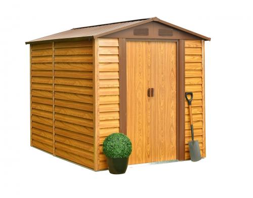 fém kerti ház LANITPLAST MAXTORE WOOD 86
