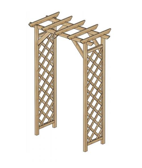 pergola egy rózsán LANITPLAST S7012