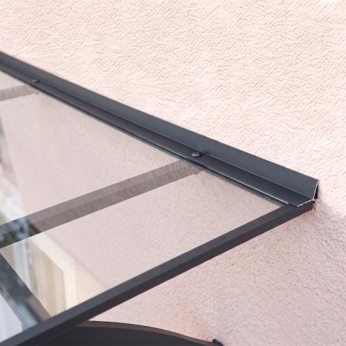 bejárati előtető LANITPLAST LARUS XL 197/85 antracit