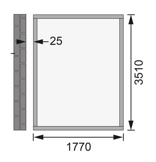 fából készült kerti ház KARIBU WANDLITZ 4 (73074) terragrau