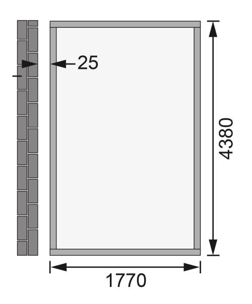 fából készült kerti ház KARIBU WANDLITZ 5 (73075) terragrau