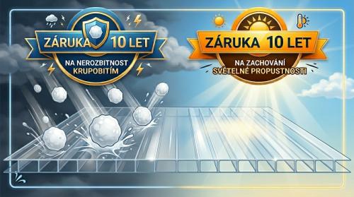 csereüvegezés a LANITPLAST WALL 33 pergolához opal PC