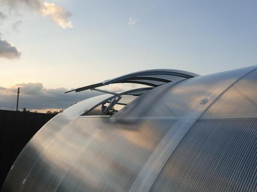 tetőablak íves üvegházba LANITPLAST LUCIUS 4/6 mm