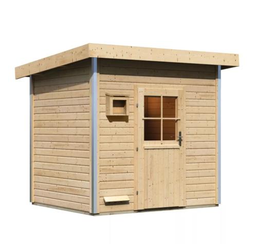 fínska sauna KARIBU NORGE (92106) natur