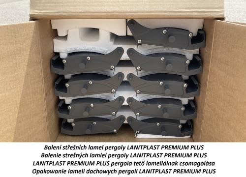 alumínium pergola LANITPLAST BIOCLIMATIC 43 PREMIUM PLUS