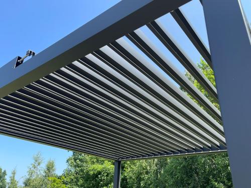 alumínium pergola LANITPLAST BIOCLIMATIC 43 PREMIUM PLUS