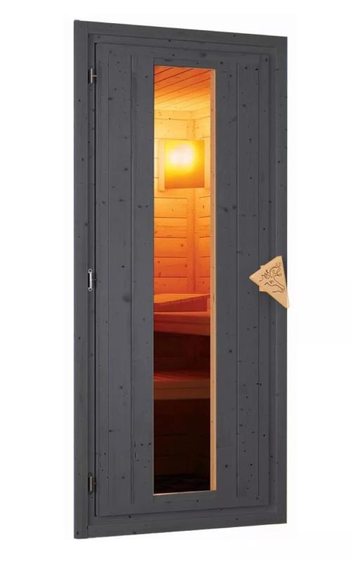 finn szauna KARIBU HYTTI 1 (97703) terragrau