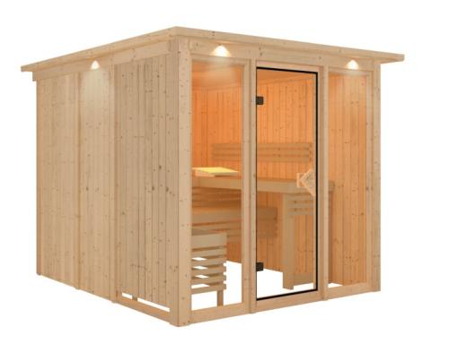 fínska sauna KARIBU ASKJA (35237)
