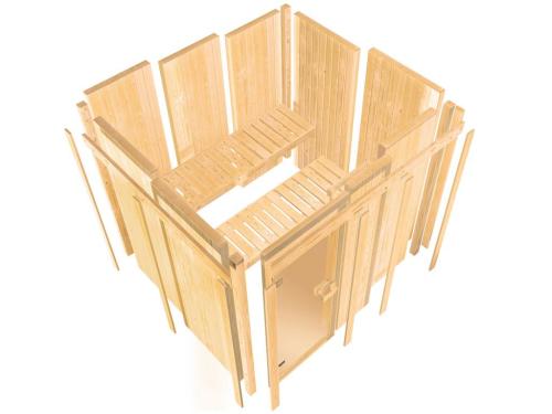 fínska sauna KARIBU KOTKA (6194)