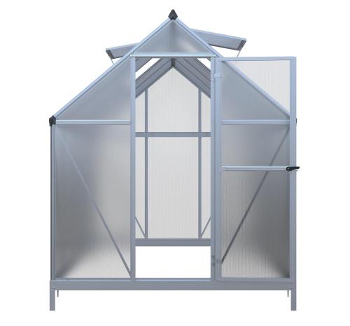 üvegház LANITPLAST SARANA 6x12 PC 4 mm ezüst színű