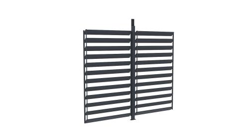 oldalsó lamella képernyő 2,5 m LANITPLAST BIOCLIMATIC BASIC pergolához