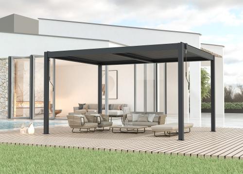 alumínium pergola LANITPLAST BIOCLIMATIC 43 BASIC
