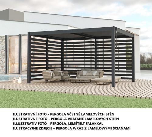 alumínium pergola LANITPLAST BIOCLIMATIC 43 BASIC