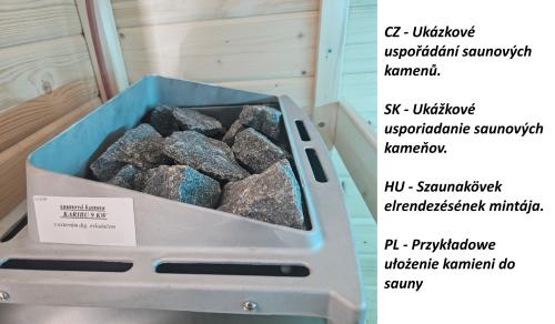 szaunakályha KARIBU 9 kW (26985) külső digitális vezérlővel