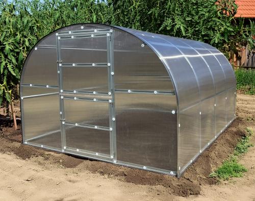 üvegház LANITPLAST KYKLOP2 3x4 m PC 4 mm