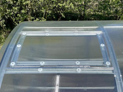 üvegház LANITPLAST KYKLOP2 3x6 m PC 4 mm