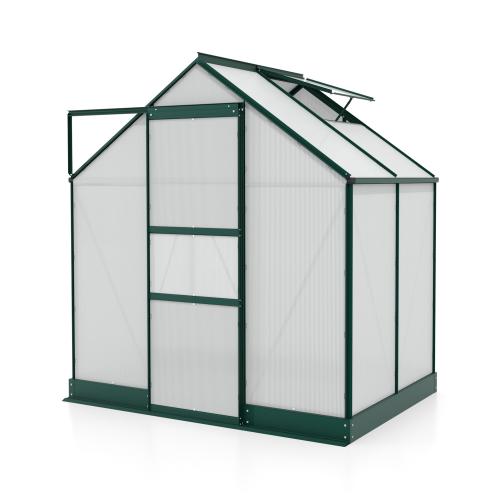 üvegház VITAVIA APOLLO 2500 PC 4 mm zöld színű