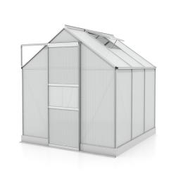 skleník VITAVIA APOLLO 3800 PC 6 mm strieborný