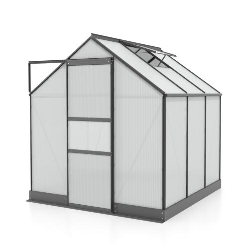 skleník VITAVIA APOLLO 3800 PC 4 mm čierny