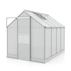 skleník VITAVIA APOLLO 5000 PC 6 mm strieborný