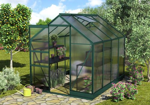skleník VITAVIA APOLLO 5000 PC 4 mm zelený
