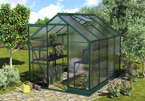 skleník VITAVIA APOLLO 5000 PC 6 mm zelený