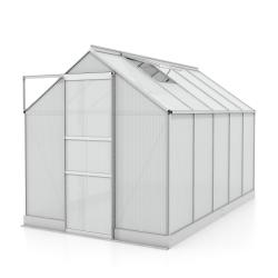 skleník VITAVIA APOLLO 6200 PC 6 mm strieborný
