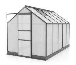 üvegház VITAVIA APOLLO 6200 PC 6 mm fekete színű