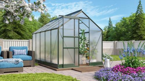 skleník VITAVIA APOLLO 6200 PC 6 mm zelený