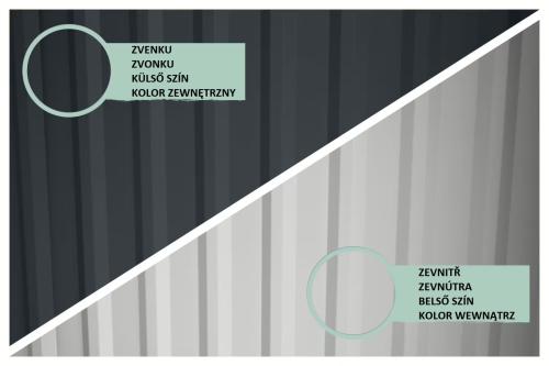 fém kerti ház KARIBU OSTEN 1,5 (12509) antracit