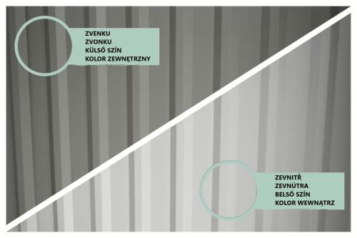 plechový domček KARIBU OSTEN 2 (12520) sivý