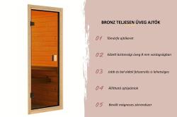 finn szauna KARIBU QUADRO 1 (109) natur