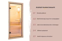 finn szauna KARIBU ARCADIA (34254) natur