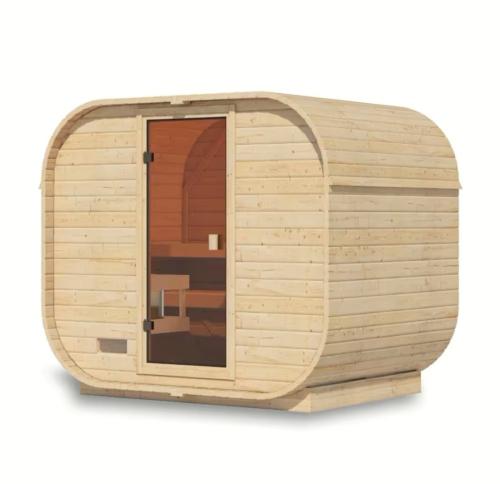 finn szauna KARIBU QUADRO 1 PLUS (35445) natur