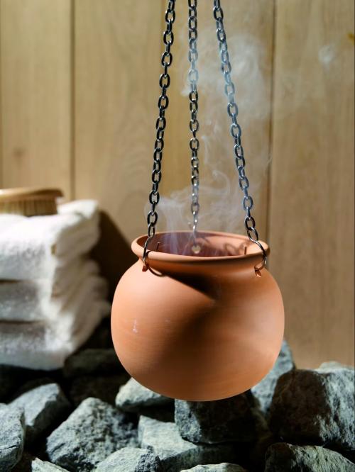 szauna aroma konténer KARIBU Terracota (46694)
