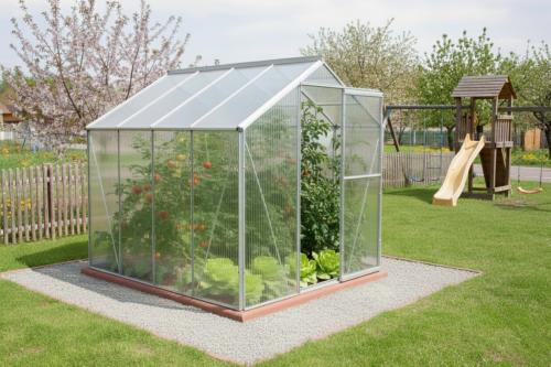 üvegház LANITPLAST LIMES Viva V6/2 1,97x2 m PC 6 mm