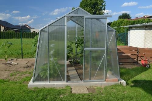 üvegház LANITPLAST LIMES Viva V7/3 2,47x3 m PC 6 mm