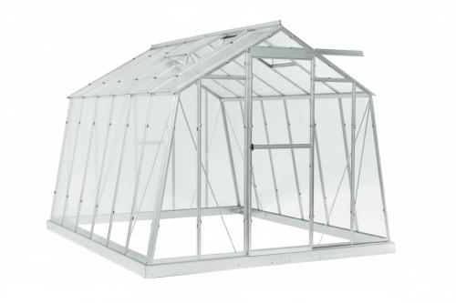 üvegház LANITPLAST LIMES Viva V7/4,5 2,47x4,48 m tiszta üveg 3 mm