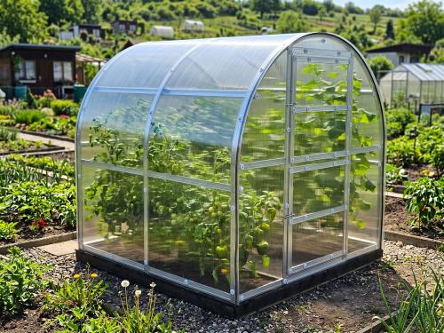 üvegház LANITPLAST KYKLOP2 2x2 m PC 4 mm