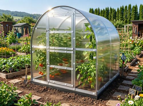 üvegház LANITPLAST KYKLOP2 2x2 m PC 4 mm