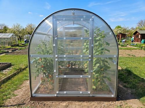 üvegház LANITPLAST KYKLOP2 2x2 m PC 4 mm