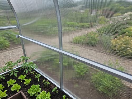 üvegház LANITPLAST KYKLOP2 2x2 m PC 4 mm