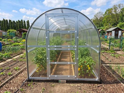 üvegház LANITPLAST KYKLOP2 2x4 m PC 4 mm