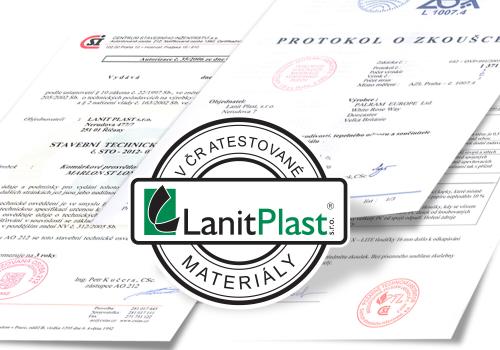üvegház LANITPLAST KYKLOP2 2x6 m PC 4 mm