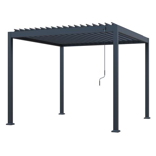 bioklimatikus pergola LANITPLAST ALUGARDEN 3x3 m